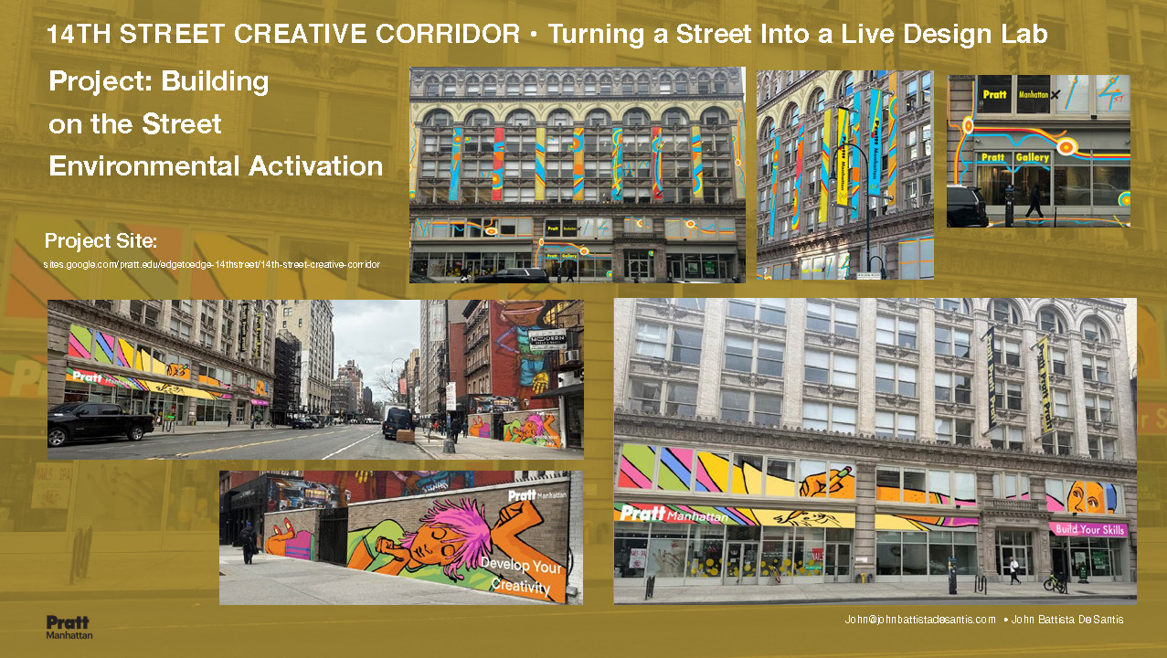Environmental activation concepts for the 14th Street Creative Corridor