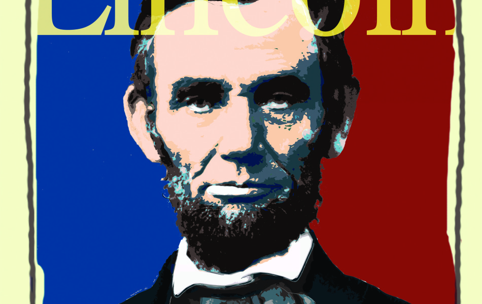 Abraham Lincoln Presidential Library Poster Design, Illustration, Bicentennial,