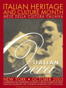 Italian Opera, Italian Heritage Culture Month New York,  © RoverePublishing.com