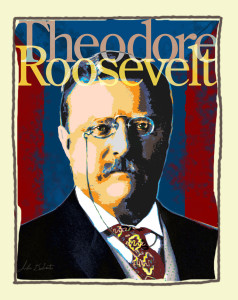 Theodore Roosevelt National Park Poster Design