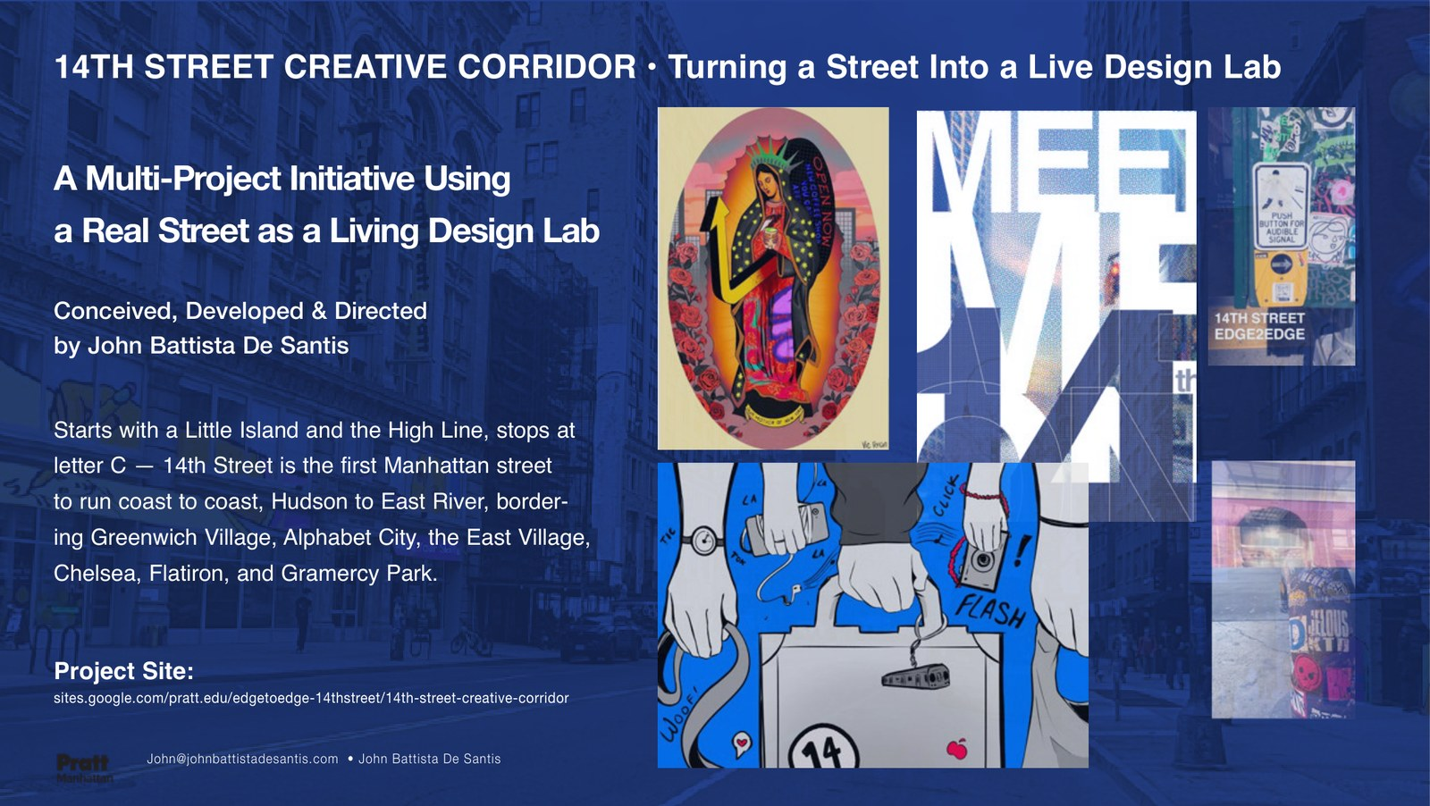 14th Street Creative Corridor at Pratt Manhattan