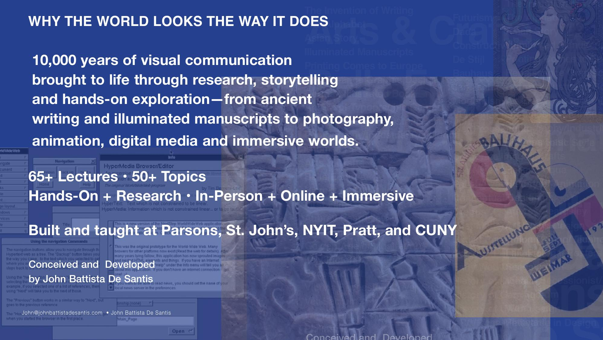 Why the World Looks the Way It Does — History of Design