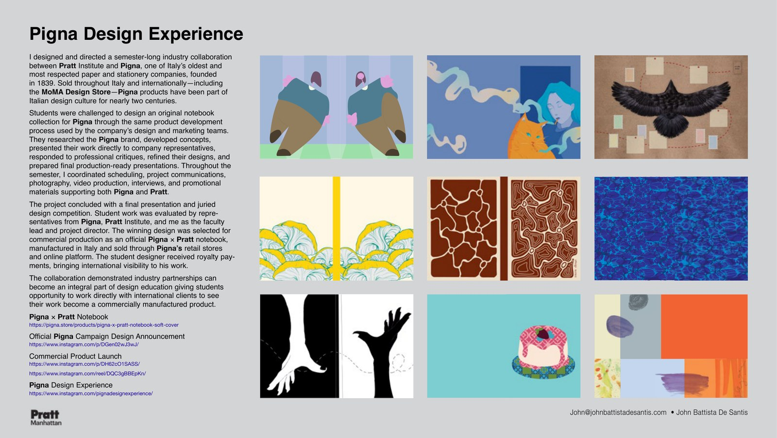 Pigna Design Experience