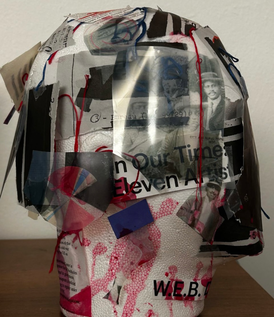 Student work for In This Moment: Pratt Students + W.E.B. Du Bois